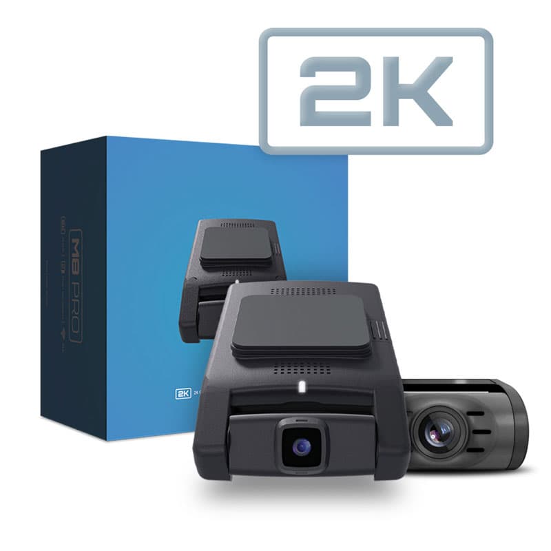 Momento M8 Pro 2K dual-camera dash cam with retail box
