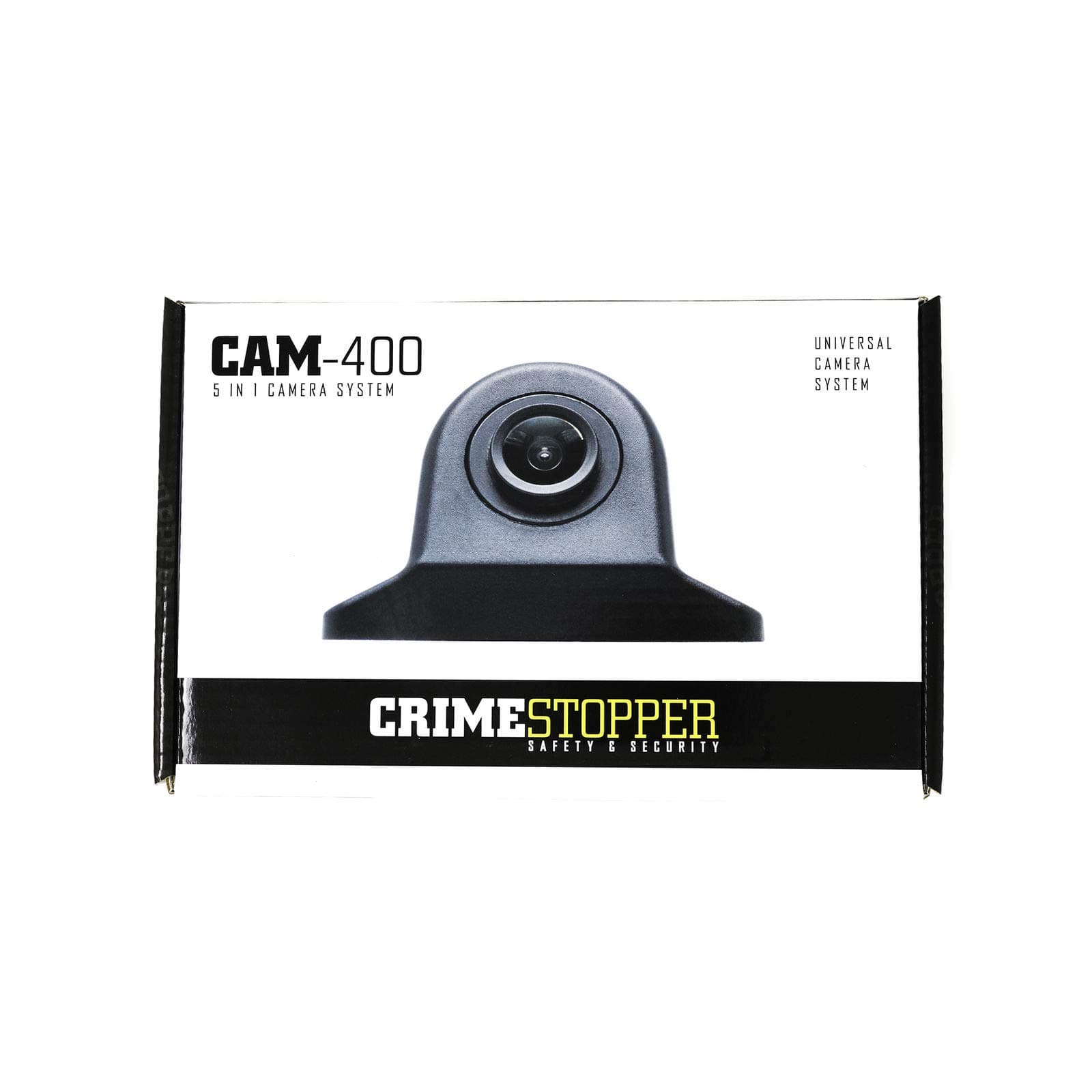 Crimestopper CAM-400 universal 5-in-1 backup camera system with retail box